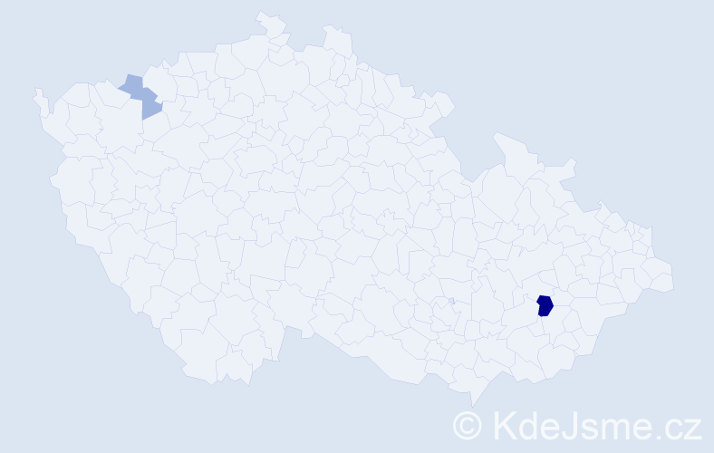 Příjmení: 'Skotek', počet výskytů 12 v celé ČR
