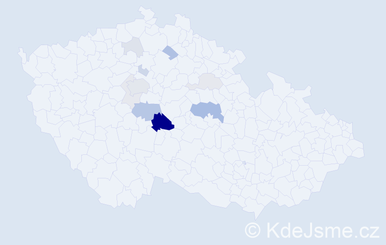 Příjmení: 'Tomaidesová', počet výskytů 34 v celé ČR