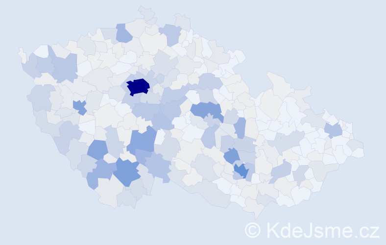 Příjmení: 'Vojta', počet výskytů 1468 v celé ČR