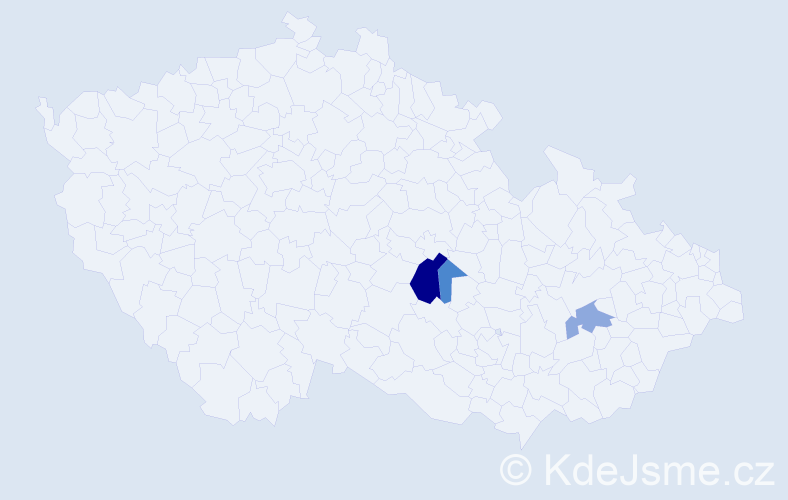 Příjmení: 'Linsbauer', počet výskytů 10 v celé ČR