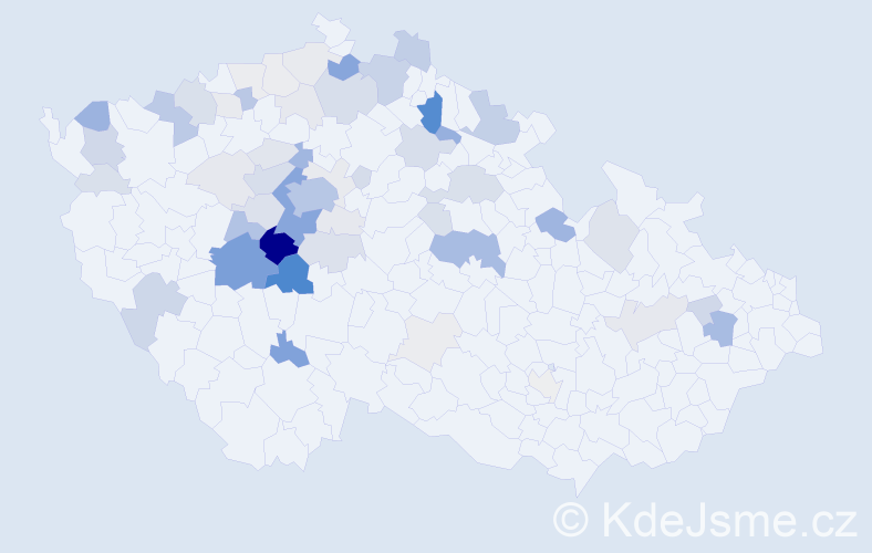 Příjmení: 'Krotil', počet výskytů 238 v celé ČR