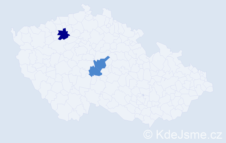 Příjmení: 'Brecko', počet výskytů 8 v celé ČR