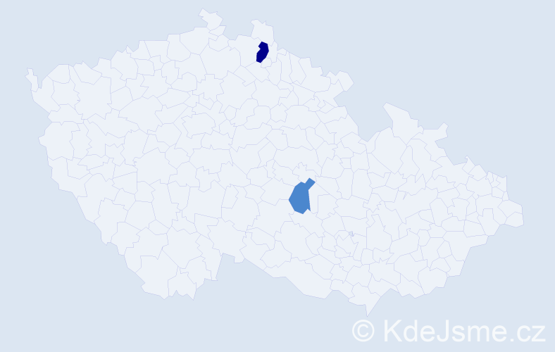 Příjmení: 'Golebiowská', počet výskytů 4 v celé ČR