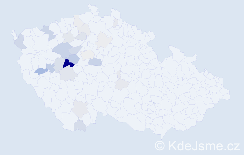 Příjmení: 'Škrlant', počet výskytů 82 v celé ČR