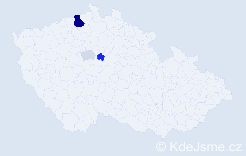 Příjmení: 'Kolankiewicz', počet výskytů 11 v celé ČR