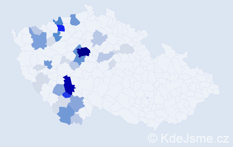 Příjmení: 'Malkus', počet výskytů 132 v celé ČR