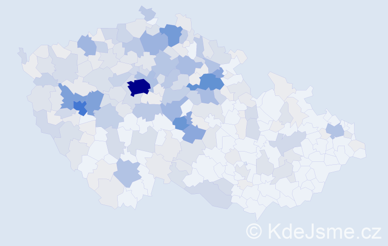 Příjmení: 'Karlová', počet výskytů 982 v celé ČR