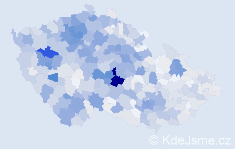 Příjmení: 'Beránek', počet výskytů 4242 v celé ČR