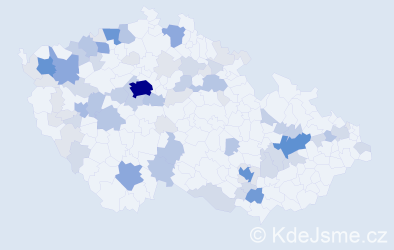 Příjmení: 'Hirsch', počet výskytů 238 v celé ČR