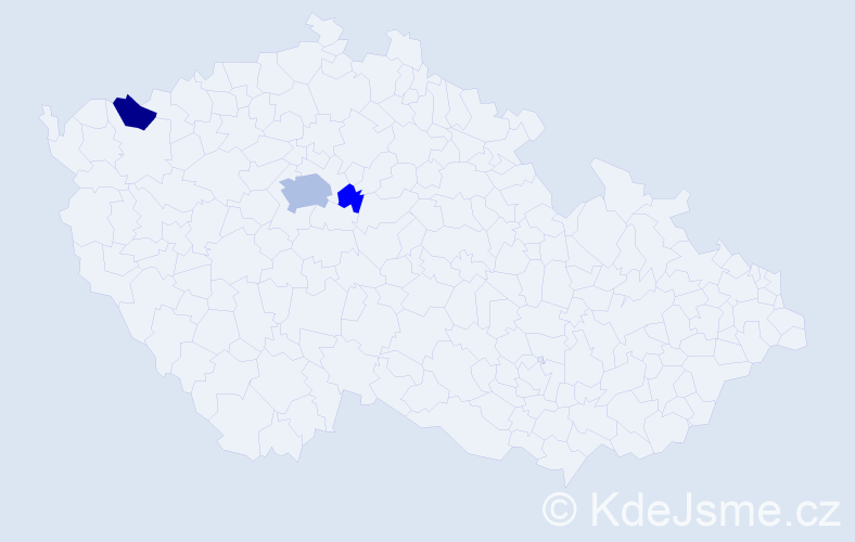 Příjmení: 'Stöckbauerová', počet výskytů 9 v celé ČR
