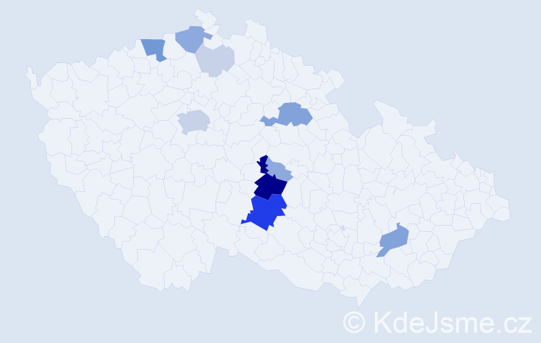 Příjmení: 'Rutsch', počet výskytů 36 v celé ČR
