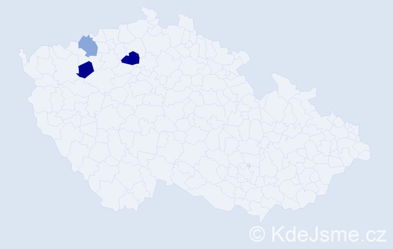 Příjmení: 'Leonovič', počet výskytů 4 v celé ČR