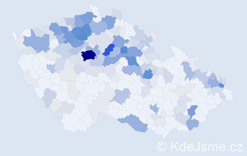 Příjmení: 'Drobná', počet výskytů 663 v celé ČR