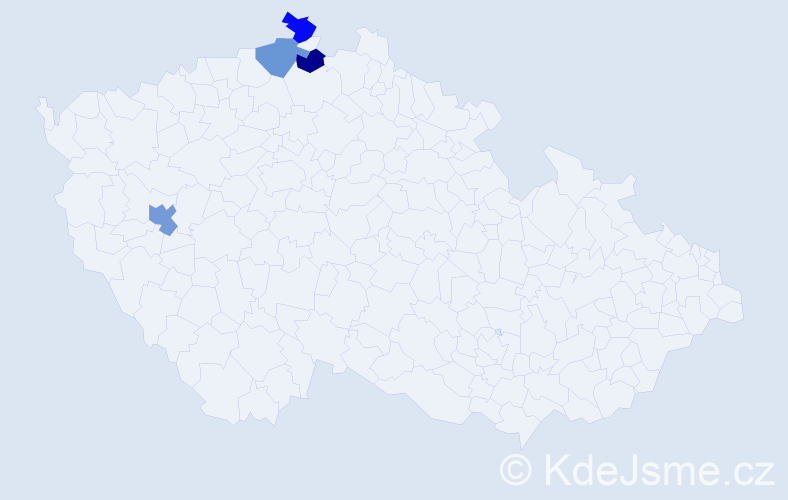 Příjmení: 'Windrich', počet výskytů 9 v celé ČR
