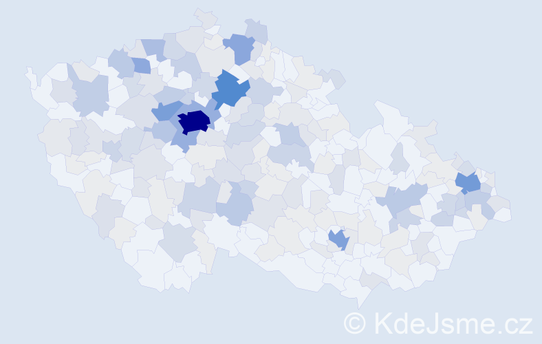 Příjmení: 'Keller', počet výskytů 695 v celé ČR