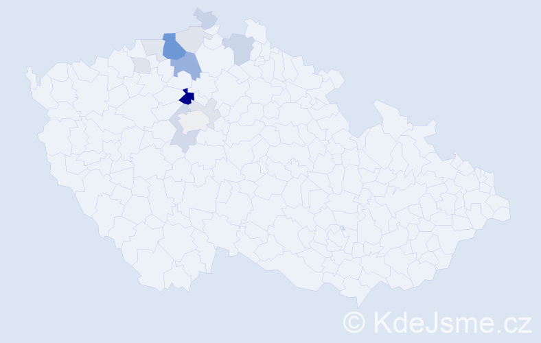 Příjmení: 'Sypecká', počet výskytů 39 v celé ČR