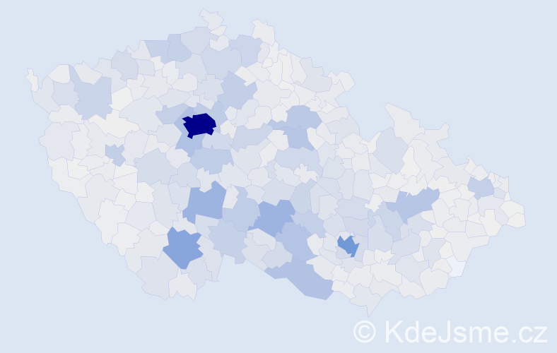 Příjmení: 'Dvořáková', počet výskytů 23215 v celé ČR