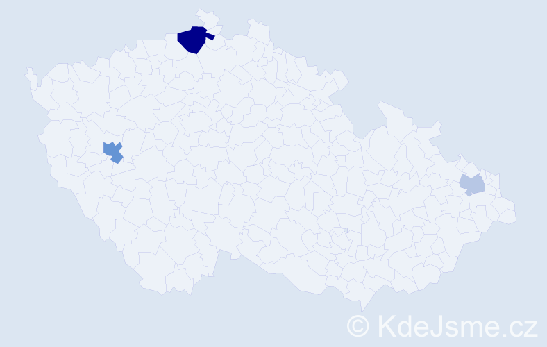 Příjmení: 'Drasíková', počet výskytů 6 v celé ČR