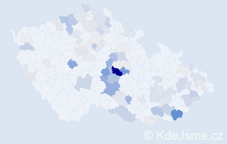 Příjmení: 'Doležálek', počet výskytů 241 v celé ČR