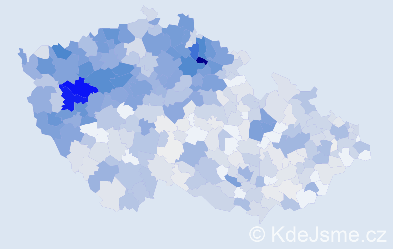 Příjmení: 'Kraus', počet výskytů 4122 v celé ČR