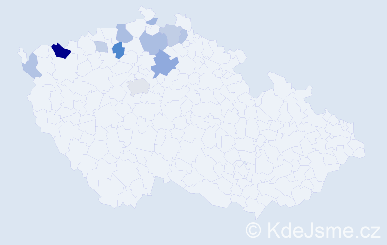 Příjmení: 'Domalípová', počet výskytů 41 v celé ČR