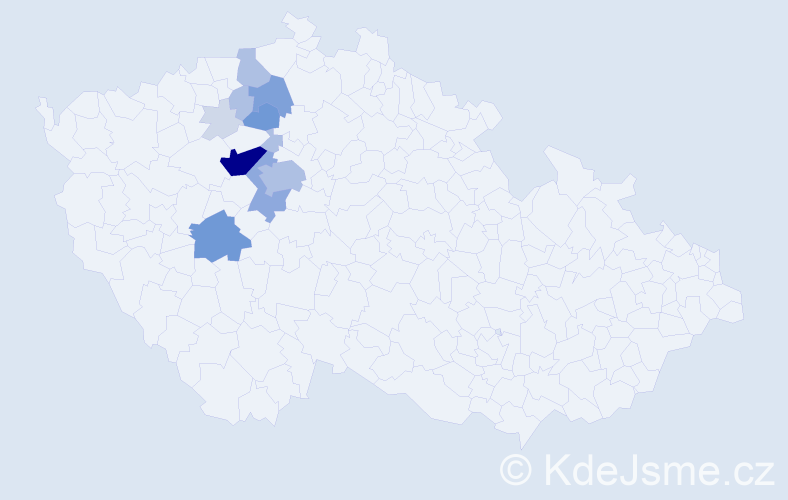 Příjmení: 'Barášek', počet výskytů 41 v celé ČR