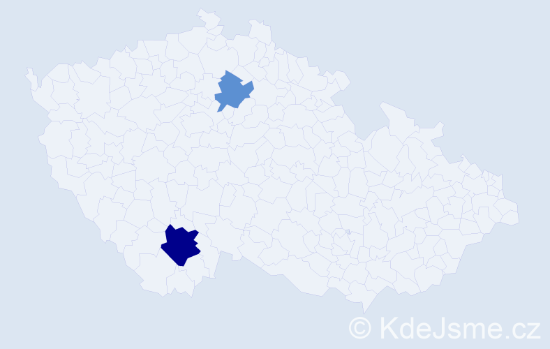 Příjmení: 'Kobzev', počet výskytů 4 v celé ČR
