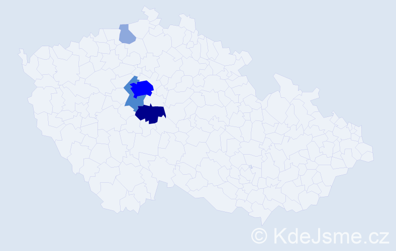 Příjmení: 'Viertel', počet výskytů 12 v celé ČR