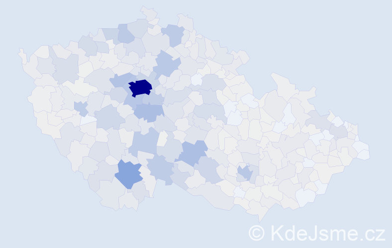Příjmení: 'Tůma', počet výskytů 4747 v celé ČR