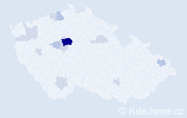 Příjmení: 'Filatova', počet výskytů 31 v celé ČR