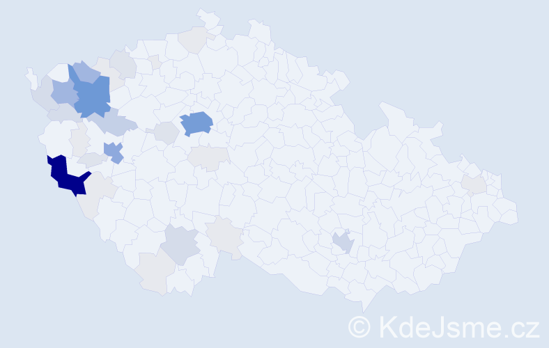 Příjmení: 'Märzová', počet výskytů 154 v celé ČR