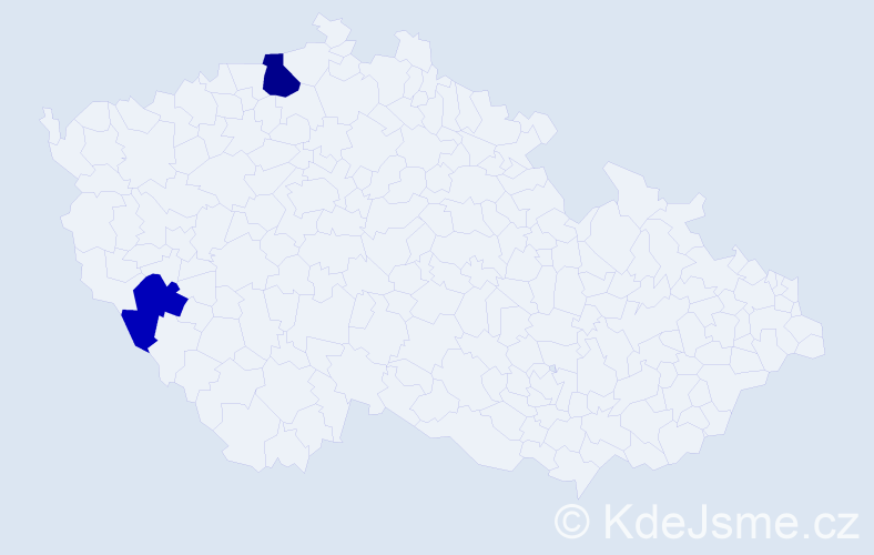 Příjmení: 'Brausová', počet výskytů 3 v celé ČR