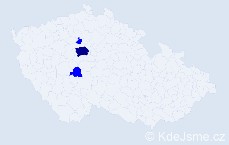 Příjmení: 'Inguortová', počet výskytů 4 v celé ČR