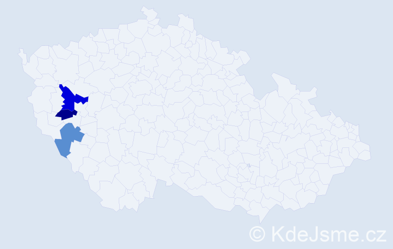 Příjmení: 'Pascher', počet výskytů 4 v celé ČR