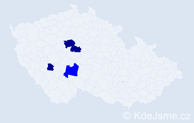 Příjmení: 'Drátovský', počet výskytů 7 v celé ČR