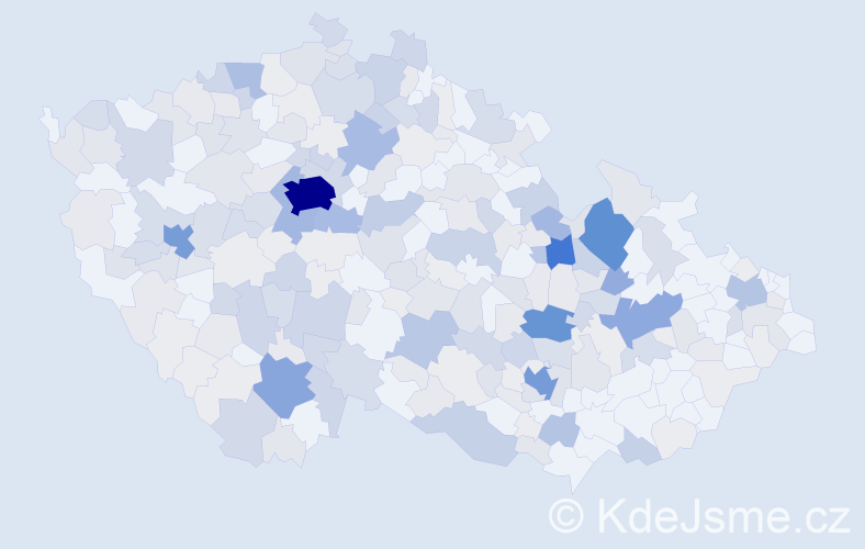 Příjmení: 'Hejl', počet výskytů 1042 v celé ČR