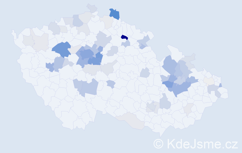 Příjmení: 'Knapp', počet výskytů 214 v celé ČR