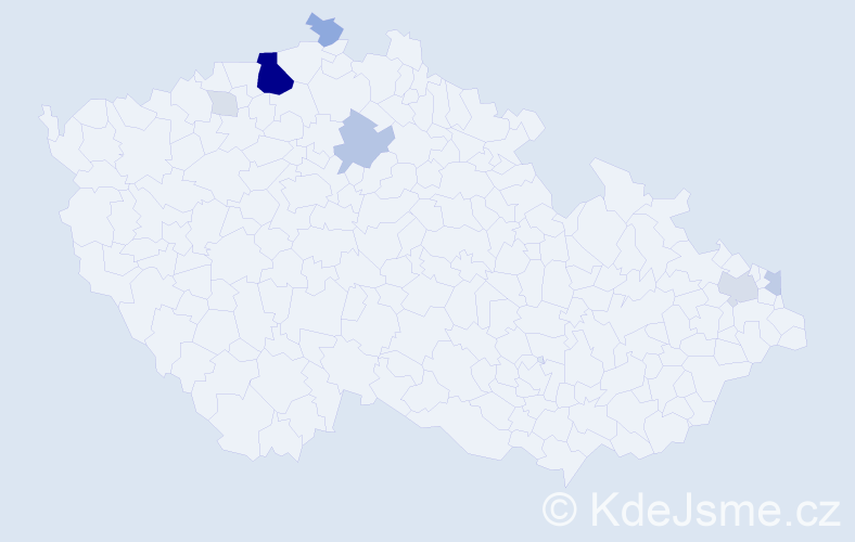 Příjmení: 'Joniová', počet výskytů 38 v celé ČR