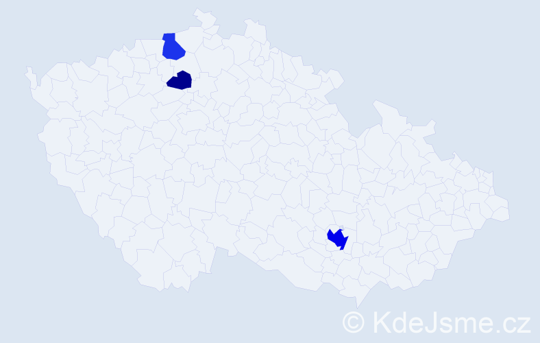 Příjmení: 'Panschab', počet výskytů 9 v celé ČR