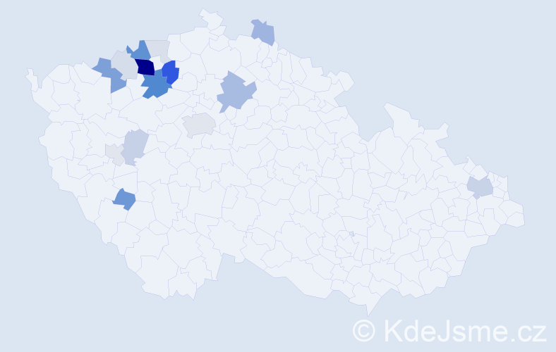 Příjmení: 'Scheithauerová', počet výskytů 51 v celé ČR