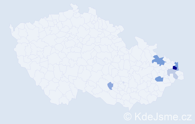 Příjmení: 'Budzinski', počet výskytů 24 v celé ČR