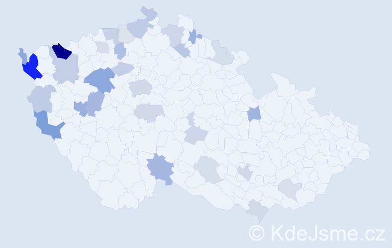 Příjmení: 'Tran Quang', počet výskytů 74 v celé ČR