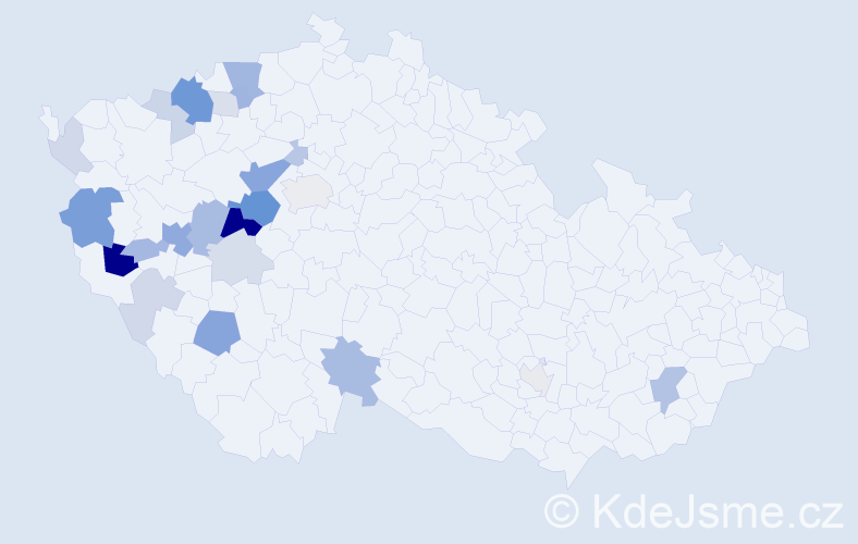 Příjmení: 'Elgrová', počet výskytů 66 v celé ČR