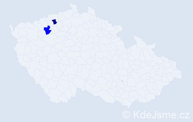 Příjmení: 'Plasche', počet výskytů 4 v celé ČR