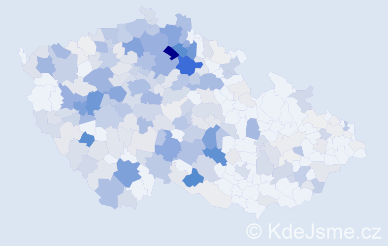 Příjmení: 'Zikmund', počet výskytů 1218 v celé ČR
