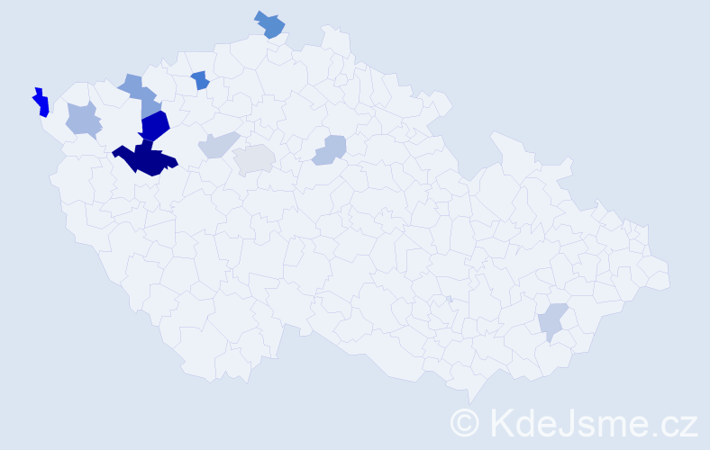 Příjmení: 'Strunzová', počet výskytů 38 v celé ČR