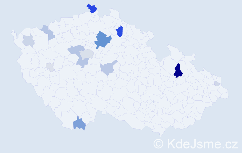 Příjmení: 'Lobotka', počet výskytů 32 v celé ČR