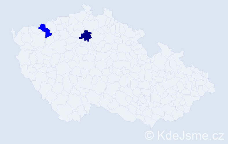 Příjmení: 'Netsch', počet výskytů 3 v celé ČR
