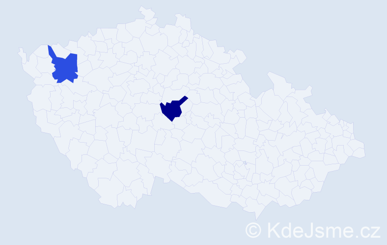 Příjmení: '"Al-Mukhtarová"', počet výskytů 4 v celé ČR
