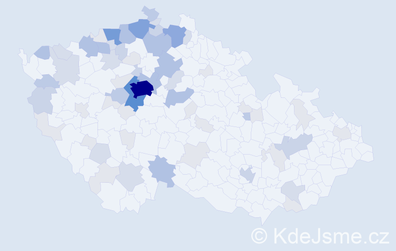 Příjmení: 'Arnoldová', počet výskytů 204 v celé ČR